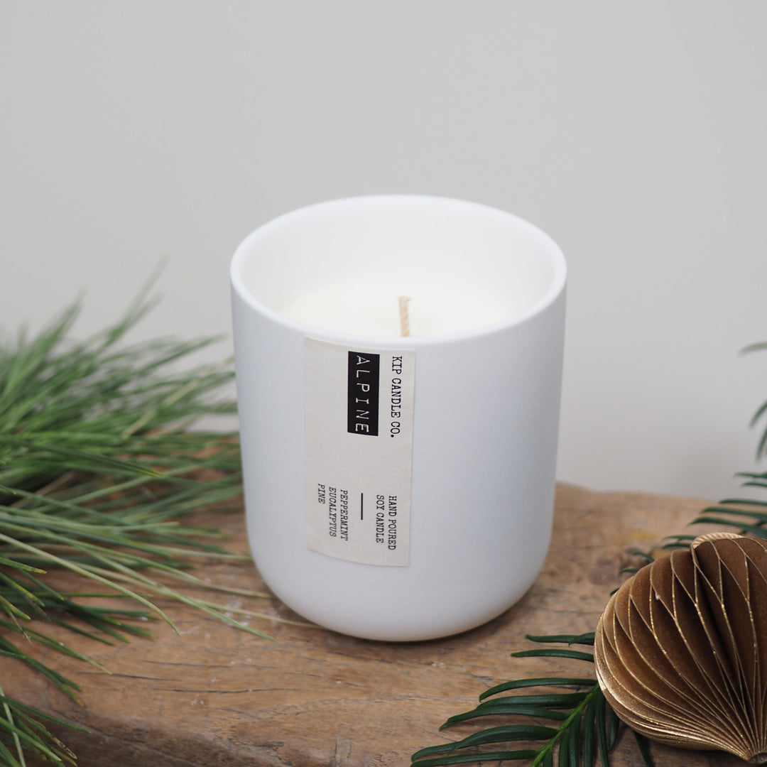 Alpine Clay Candle - Kip Candle Co