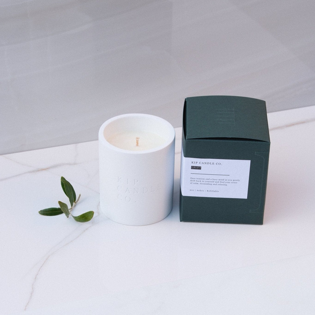Drift Essential Oil Stone Collection Candle - Kip Candle Co