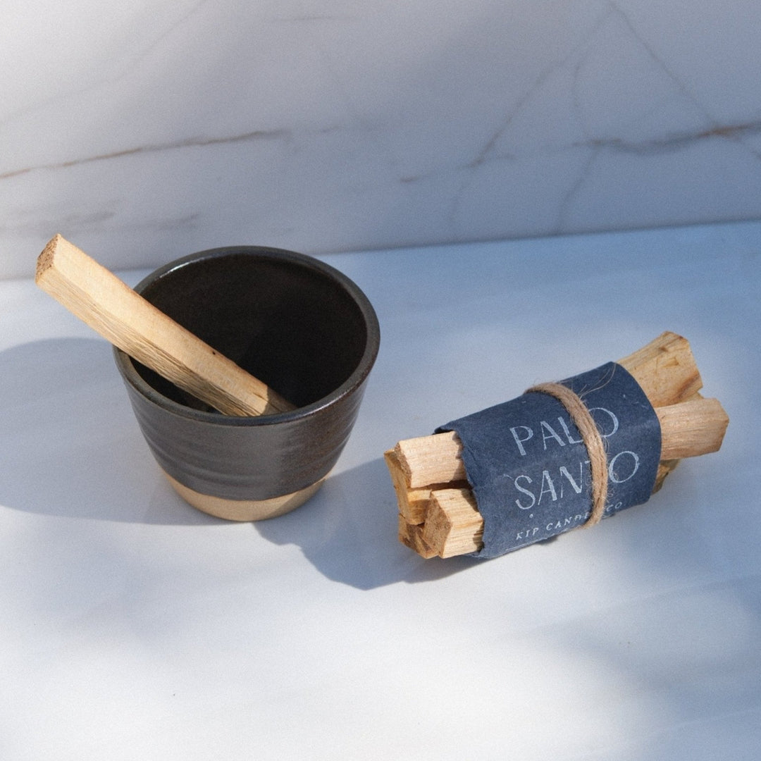 Palo Santo & Bowl - Kip Candle Co