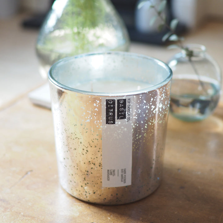 Basil Citrus Coffee Table Candle - Kip Candle Co
