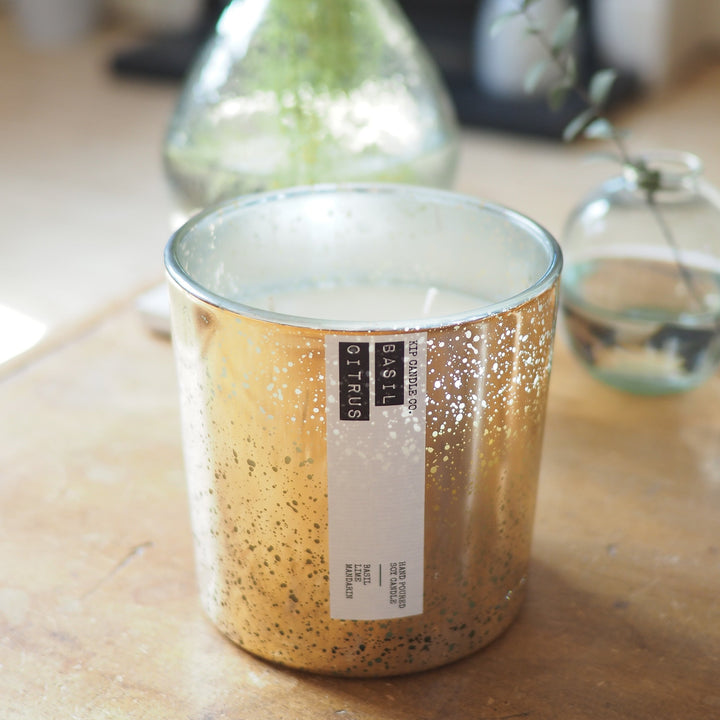 Basil Citrus Coffee Table Candle - Kip Candle Co