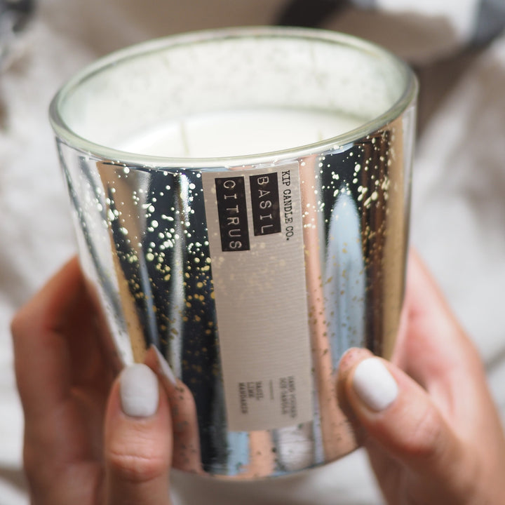 Basil Citrus Coffee Table Candle - Kip Candle Co