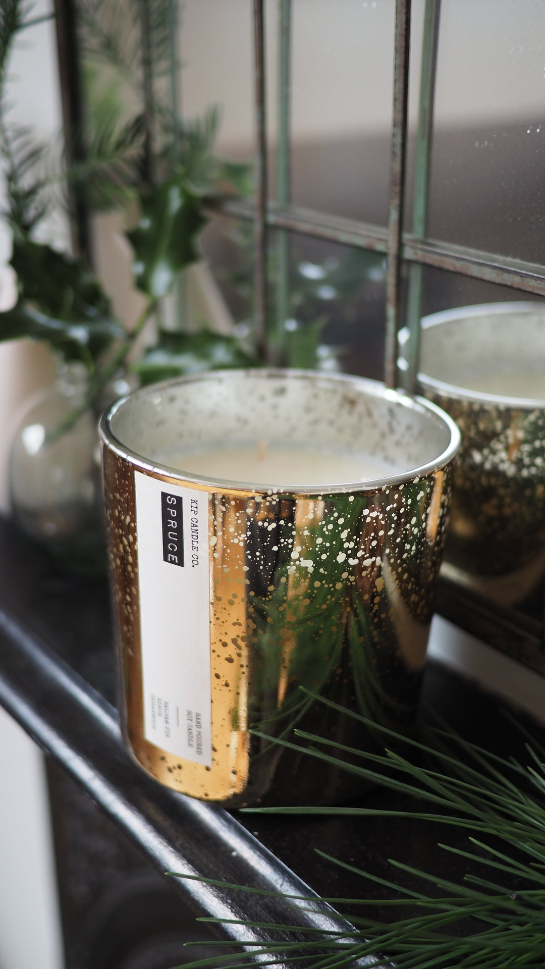 Spruce Coffee Table Candle kip