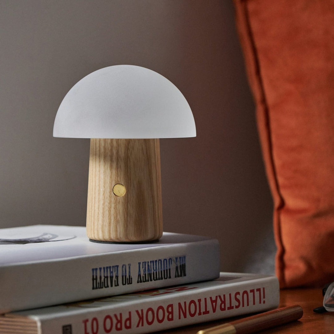 Alice Mushroom Lamp - Kip Candle Co