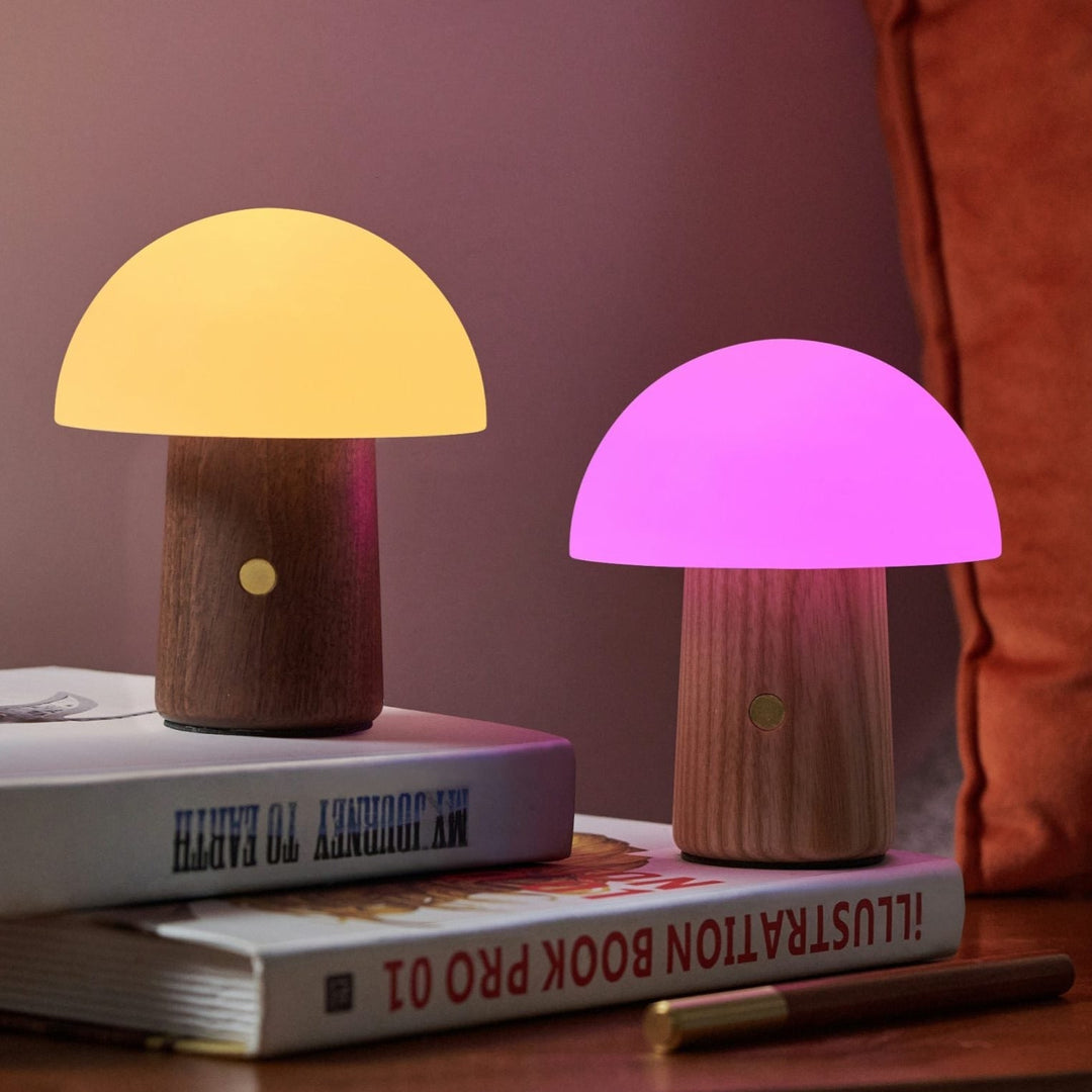 Alice Mushroom Lamp - Kip Candle Co