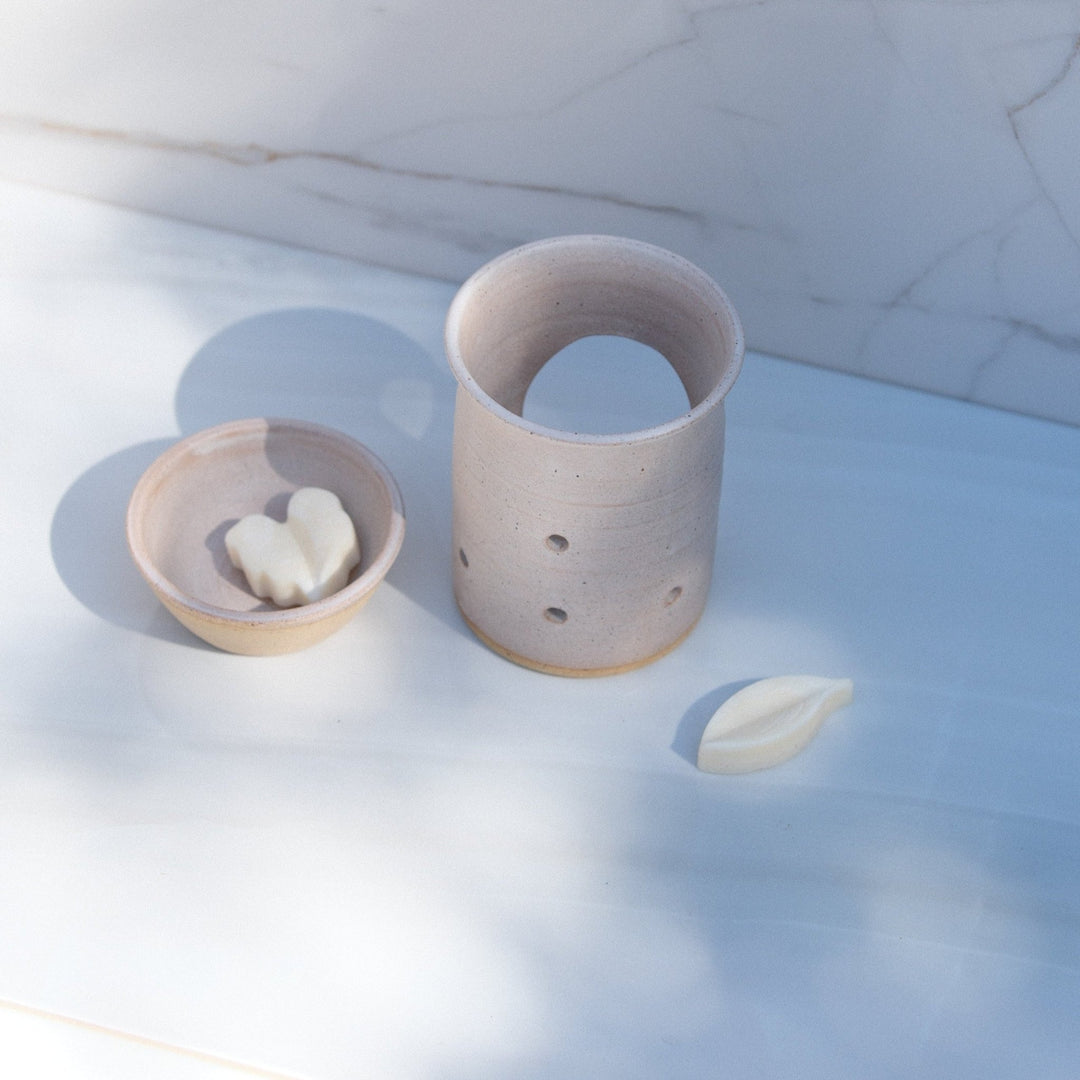 Ceramic Wax Leaf Melts Burner - Kip Candle Co