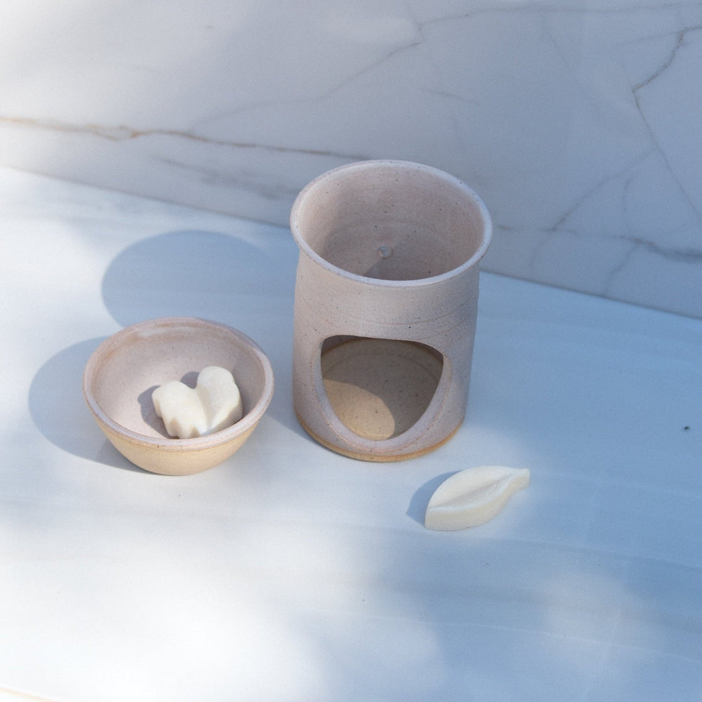 Ceramic Wax Leaf Melts Burner - Kip Candle Co