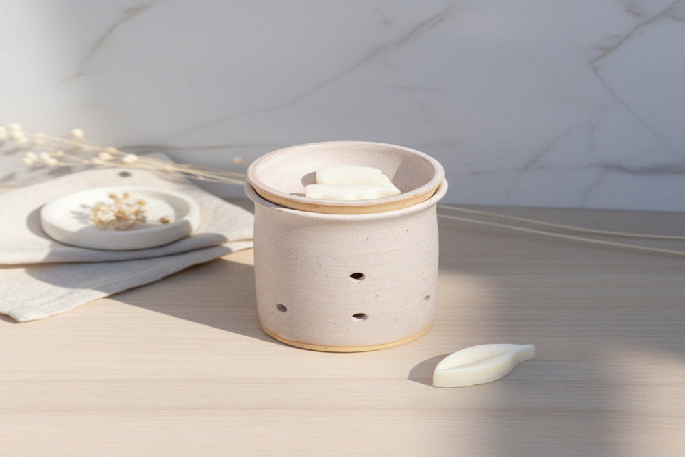Ceramic Wax Leaf Melts Burner - Kip Candle Co