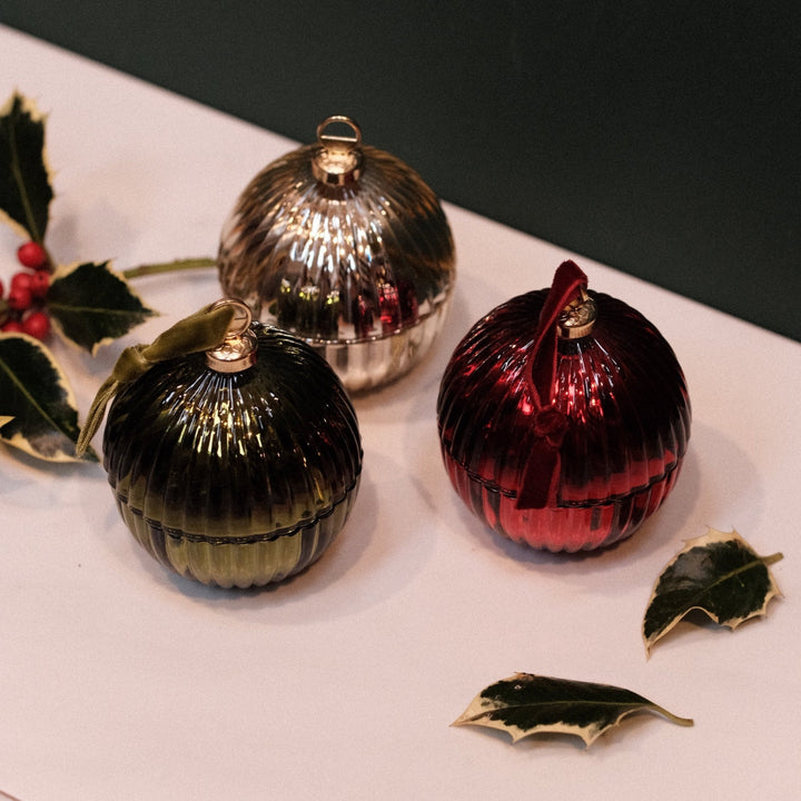 Christmas Special Edition Bauble Candles - Kip Candle Co