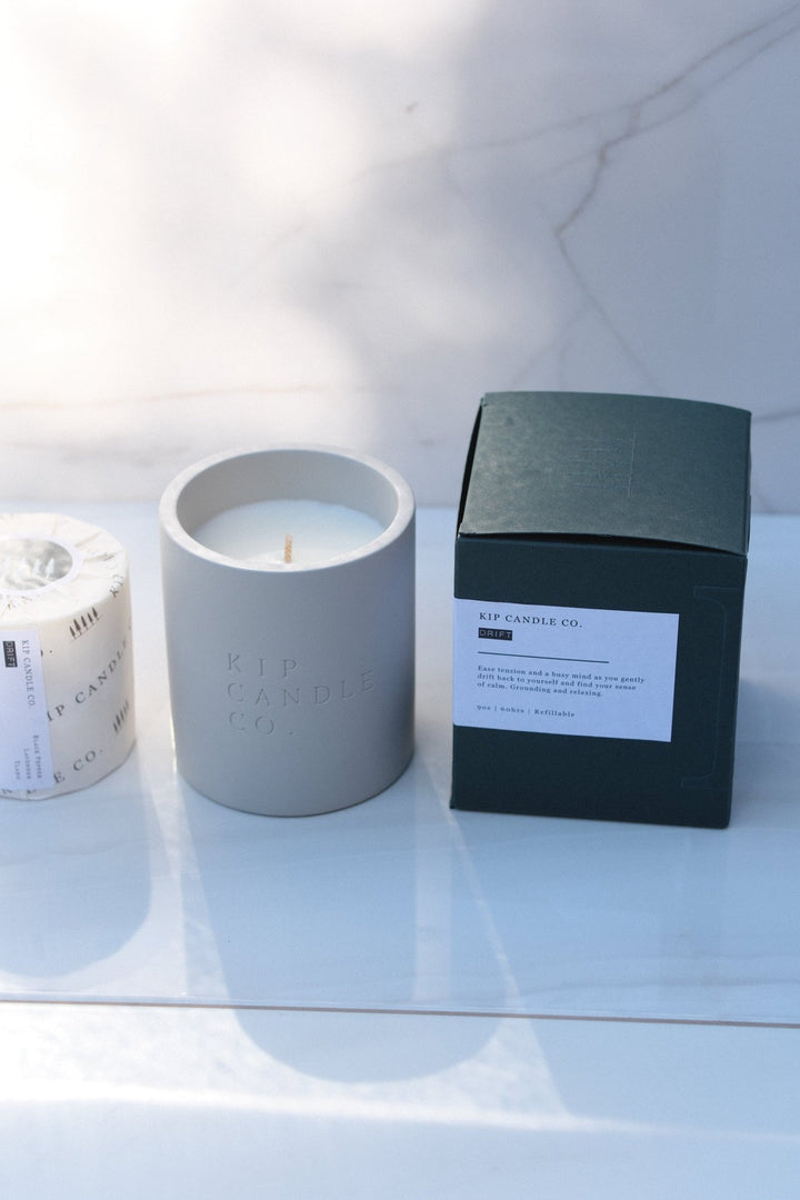 Drift Essential Oil Stone Collection Candle - Kip Candle Co