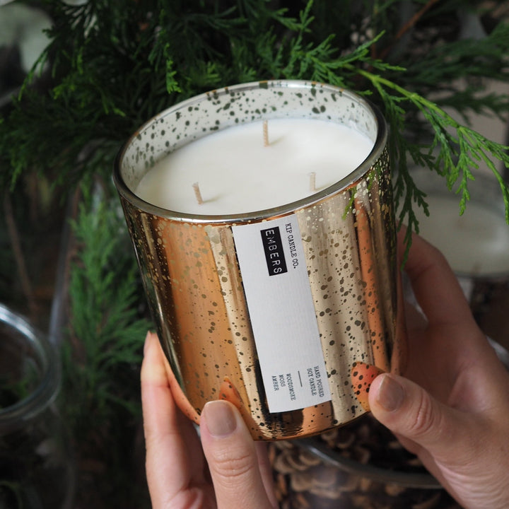 Embers Coffee Table Candle - Kip Candle Co