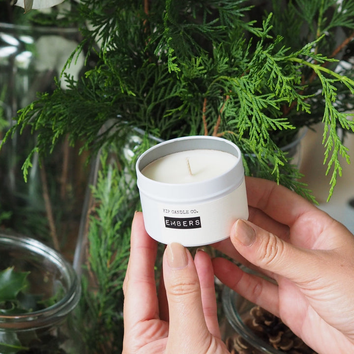 Embers Travel Candle - Kip Candle Co