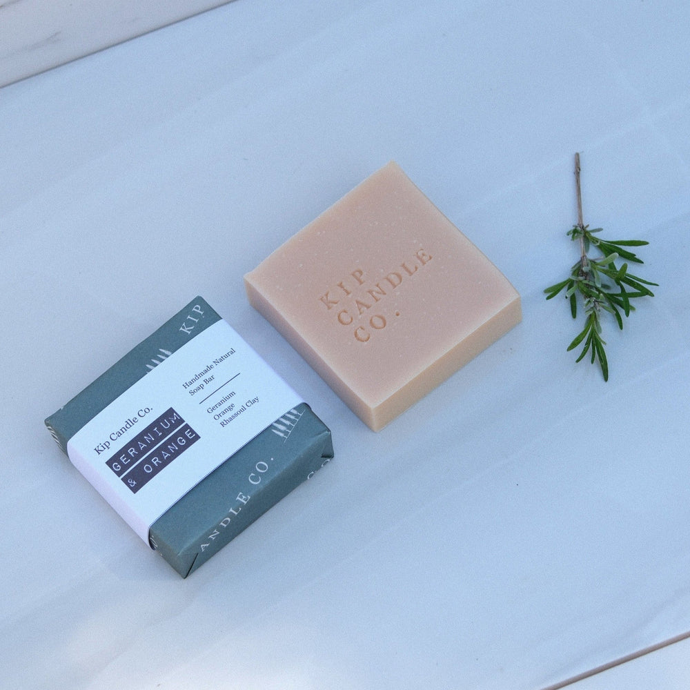 Geranium & Orange Soap Bar - Kip Candle Co