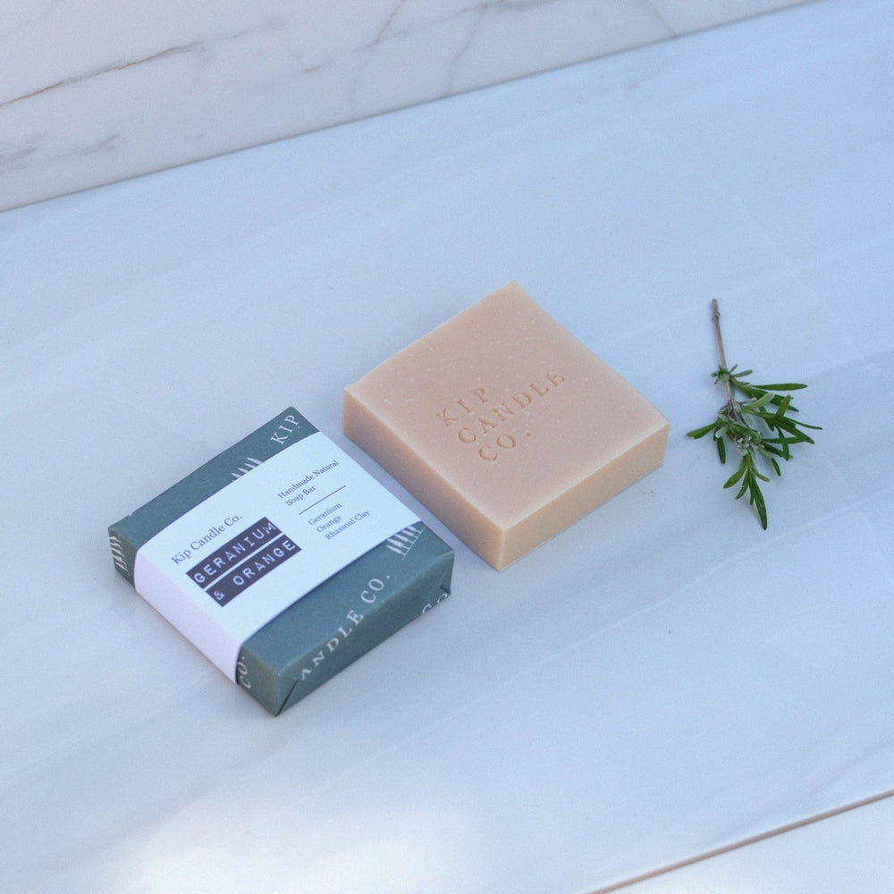 Geranium & Orange Soap Bar - Kip Candle Co