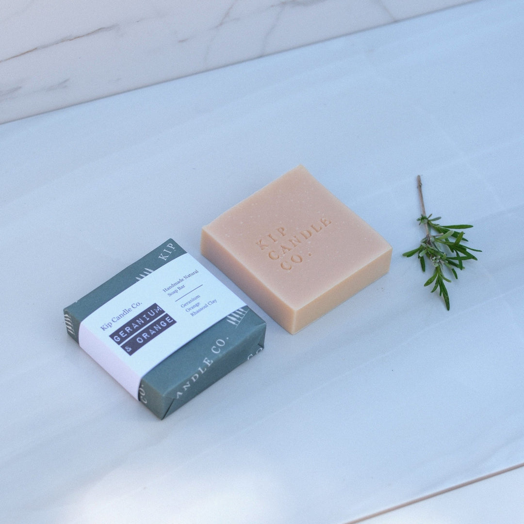 Geranium & Orange Soap Bar - Kip Candle Co