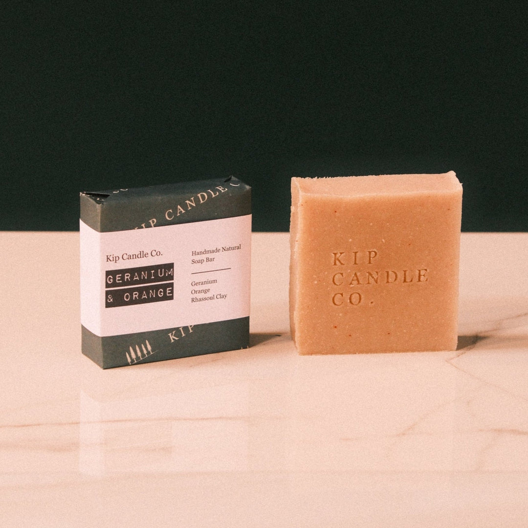 Geranium & Orange Soap Bar - Kip Candle Co