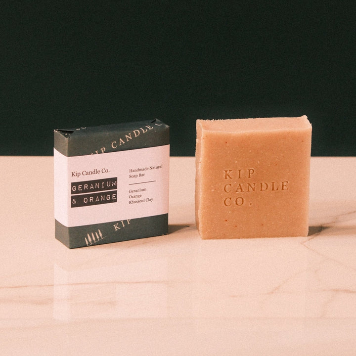 Geranium & Orange Soap Bar - Kip Candle Co
