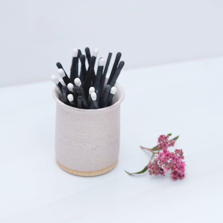 Hand Made Ceramic Match Pots - Kip Candle Co