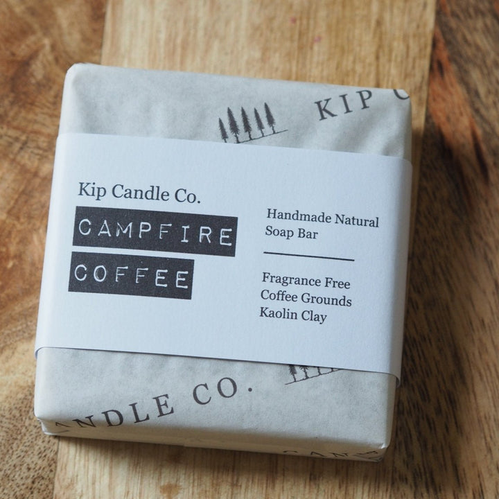 Into The Wild Campfire Coffee Soap Bar - Kip Candle Co