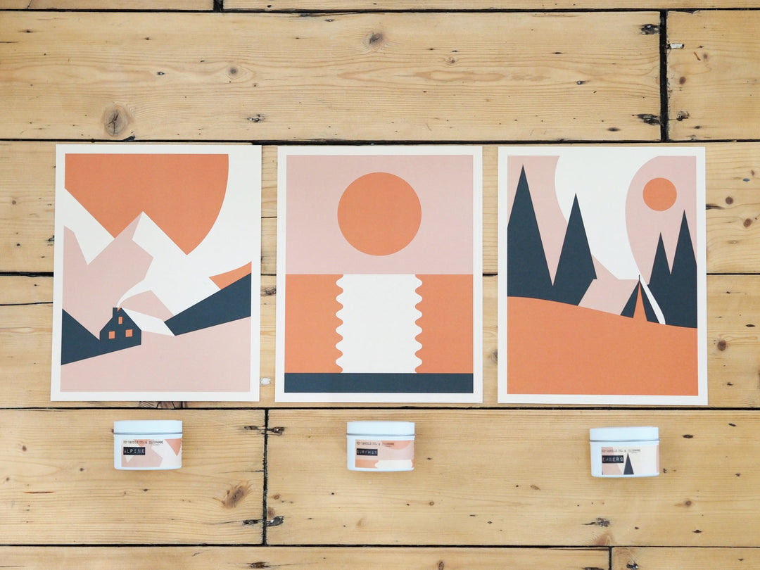 Kip X Telegramme Collaboration Box - Kip Candle Co