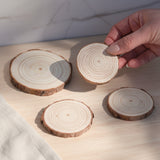 Natural Wood Coasters - Kip Candle Co