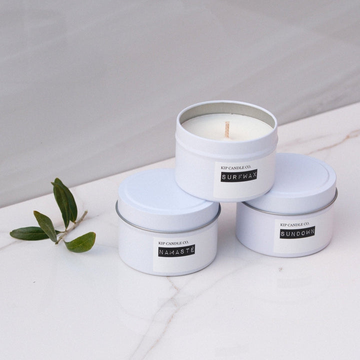 Pick & Mix 3 Pack Travel Candle Bundle / 75 hour - Kip Candle Co