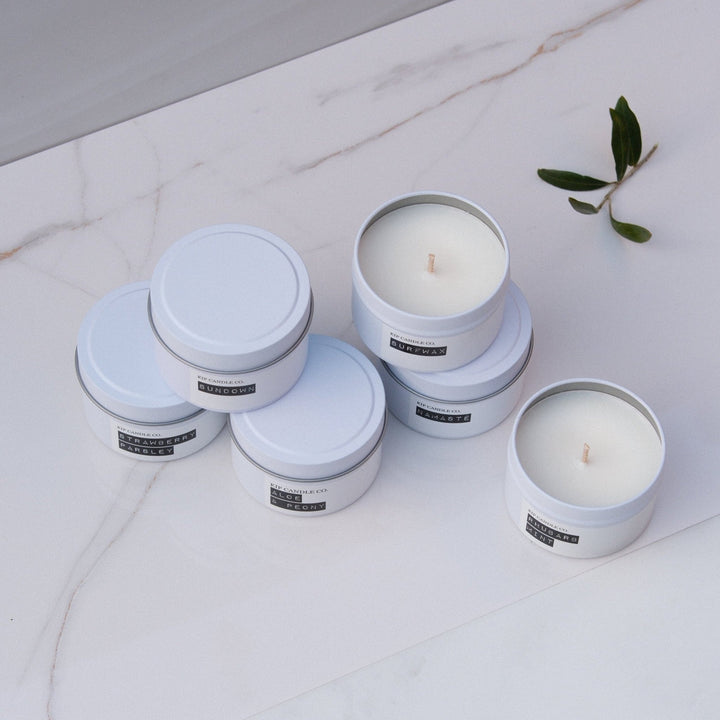 Pick & Mix 6 Pack Travel Candle Bundle / 150 hour - Kip Candle Co