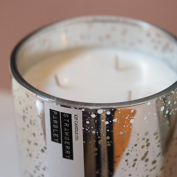Strawberry Parsley Coffee Table Candle - Kip Candle Co