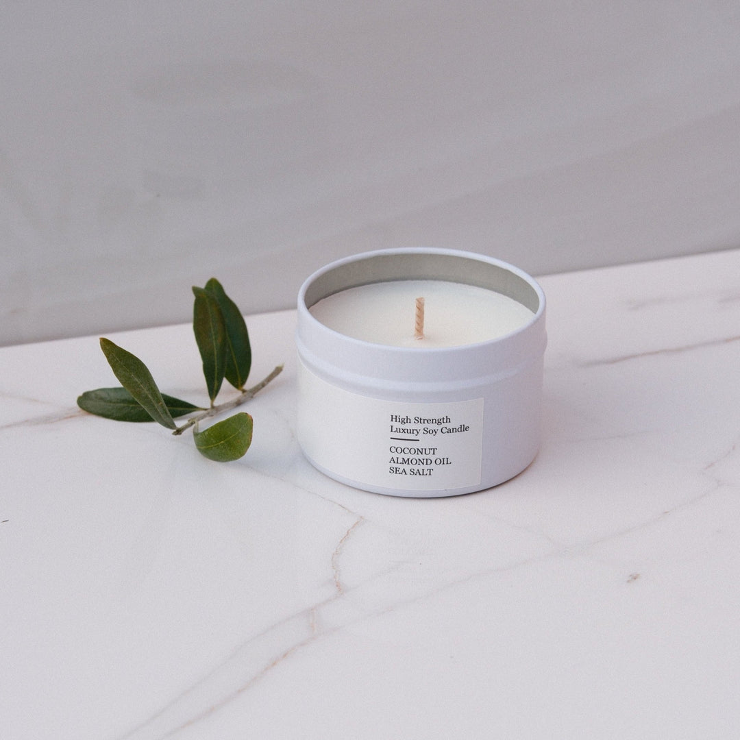 Surfwax Travel Candle - Coconut, Pineapple & Vanilla - Kip Candle Co