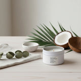 Surfwax Travel Candle - Coconut, Pineapple & Vanilla - Kip Candle Co
