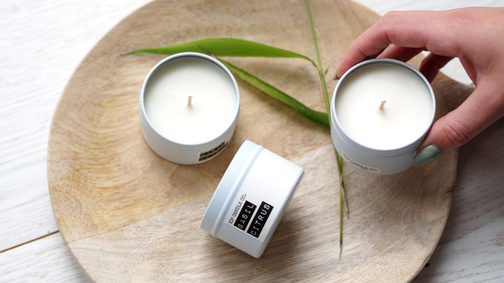 Basil Citrus Travel Candle - Kip Candle Co