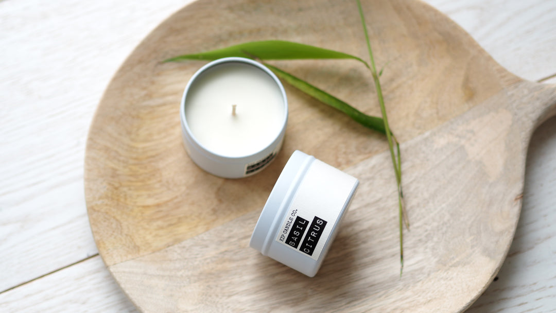 Basil Citrus Travel Candle - Kip Candle Co