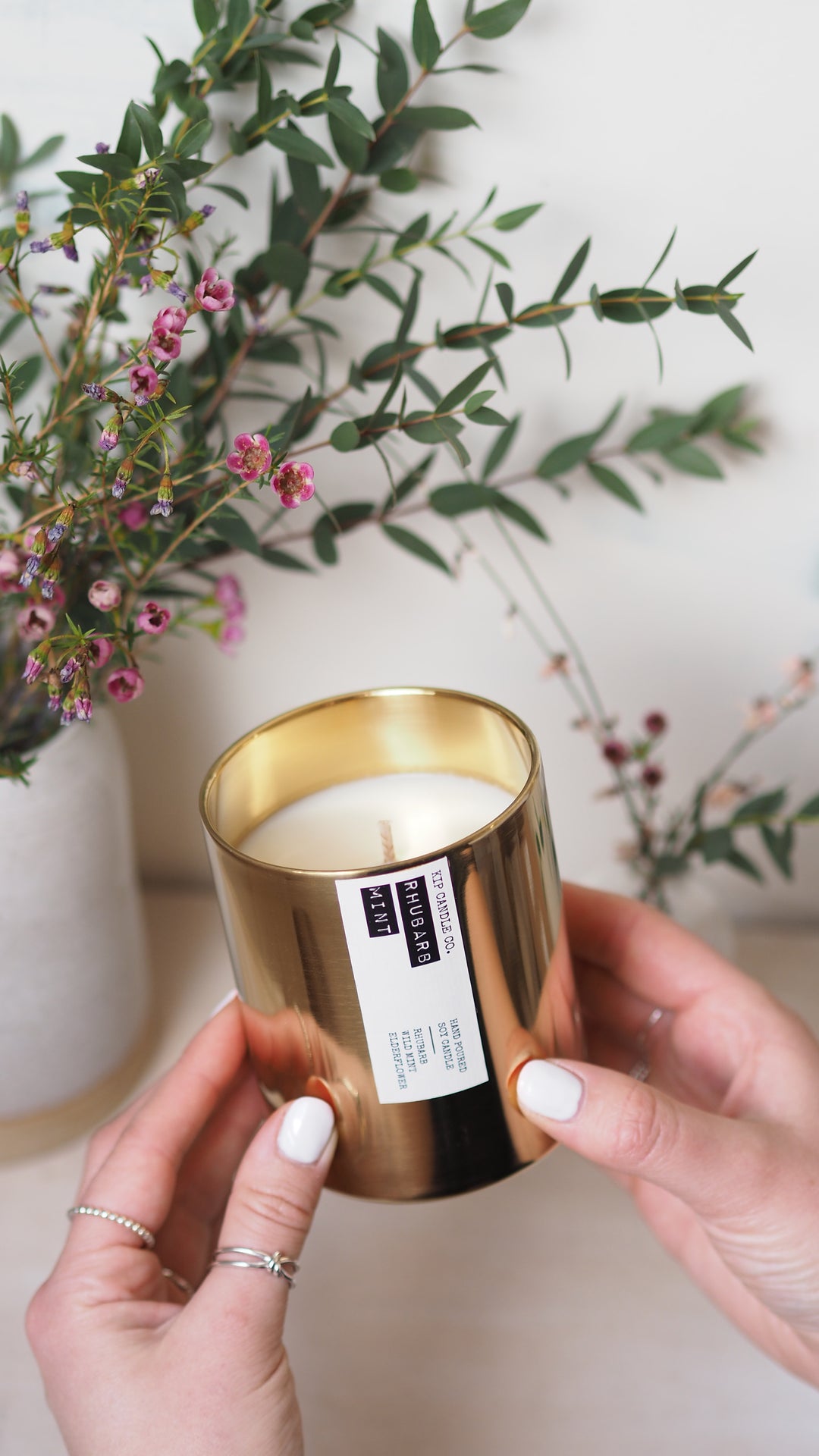 Rhubarb & Wild Mint Original Candle