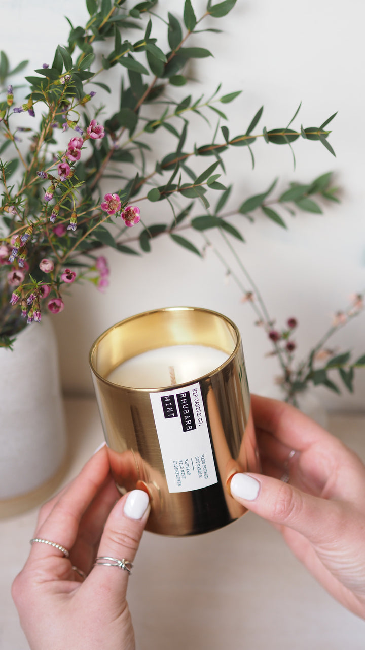 Rhubarb & Wild Mint Original Candle
