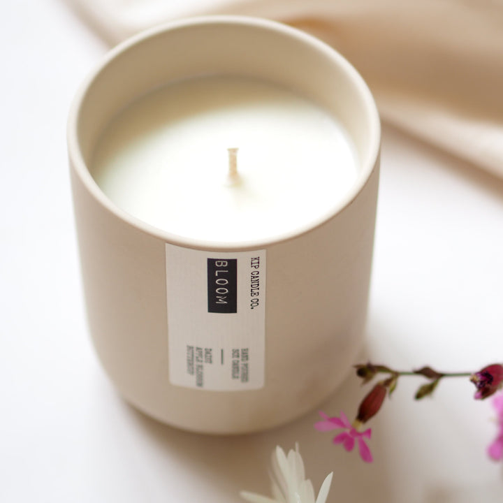 Bloom Clay Candle