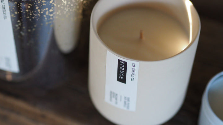 Spruce Clay Candle
