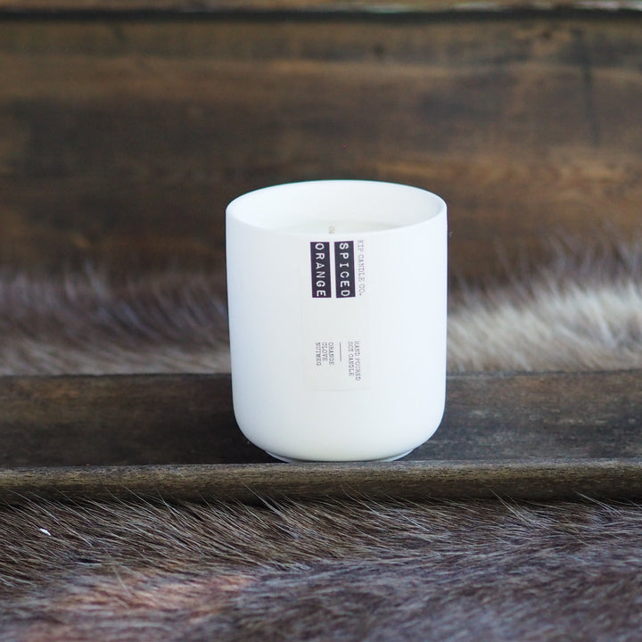 Spiced Orange Clay Candle